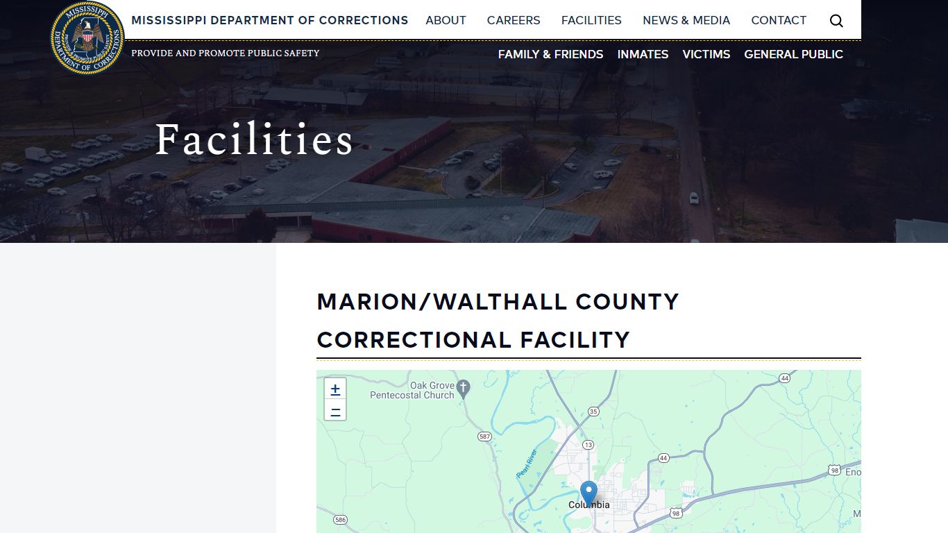 Marion/Walthall County Correctional Facility | Mississippi Department ...